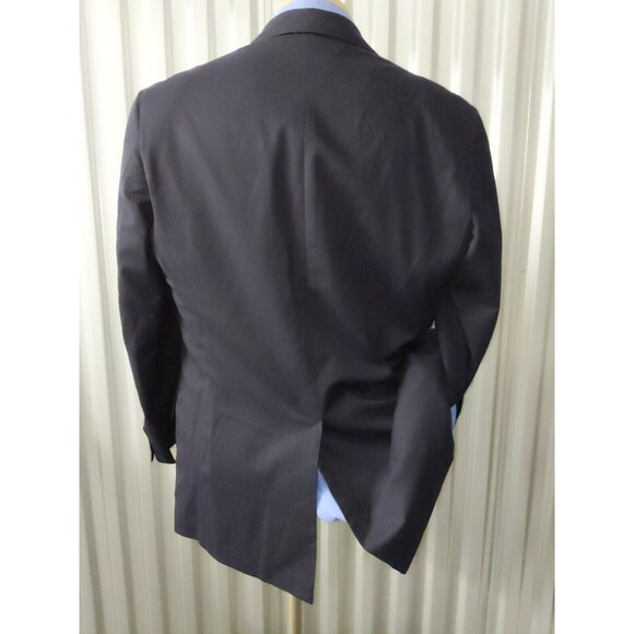 NOS Vintage 43R BROOKS BROTHERS Blue Flannel Wool Blazer Sport Coat Jacket - Picture 3 of 6